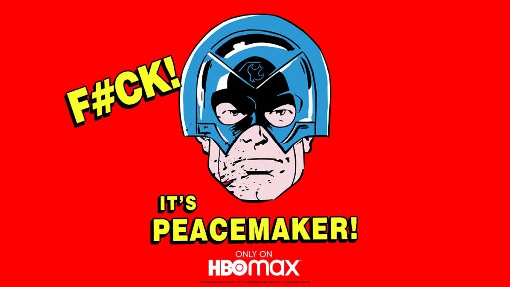 Promotional Peacemaker art for the upcoming HBO Max series.