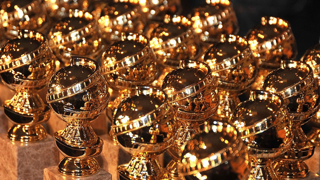 The Golden Globe Statues handed out to winners at the Golden Globe Awards.