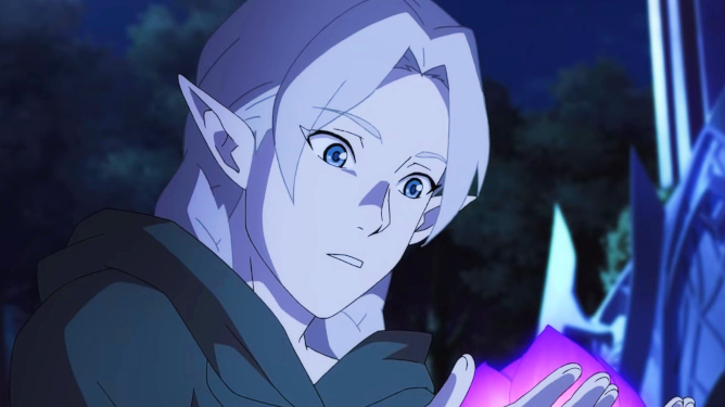 Fymryn voiced by Freya Tingley as seen in the new Netflix anime series Dota: Dragon’s Blood.