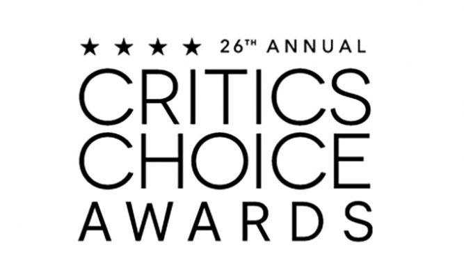 The logo for the 26th annual Critics Choice Awards