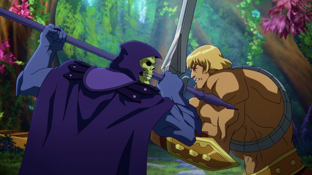 He-Man and Skeletor in Netflix's Masters of the Universe: Revelation, as revealed during Day 4 of Geeked Week.