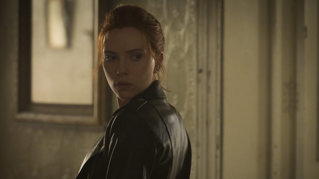 Scarlett Johansson as Natasha Romanoff as seen in BLACK WIDOW, the 24th film in the MCU.