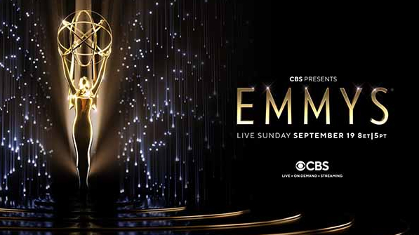 The official logo for the 73rd Annual Primetime Emmys taking place Sunday September 19, 2021, with the all the official nominations just being announced.