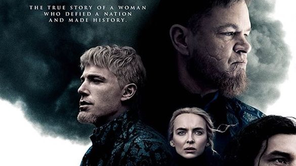 Matt Damon, Ben Affleck, and Jodie Comer together as a trio on the main poster for THE LAST DUEL directed by Ridley Scott.