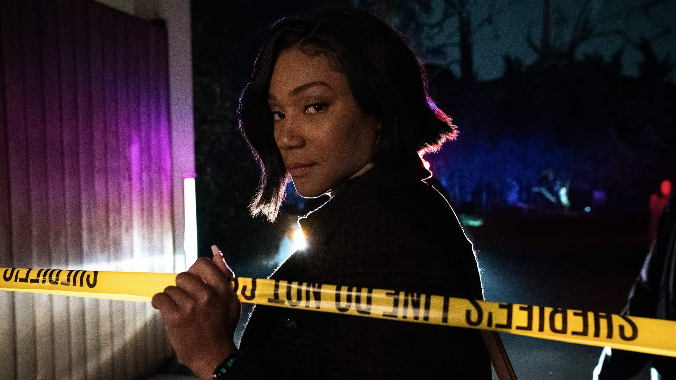 Tiffany Haddish as Detective Danner in the new AppleTV+ comedy series The Afterparty.