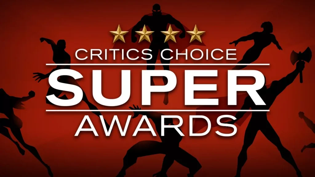 The official logo for the 2022 Critics Choice Super Awards.