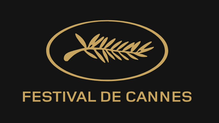 The official logo of the 2022 Cannes Film Festival.