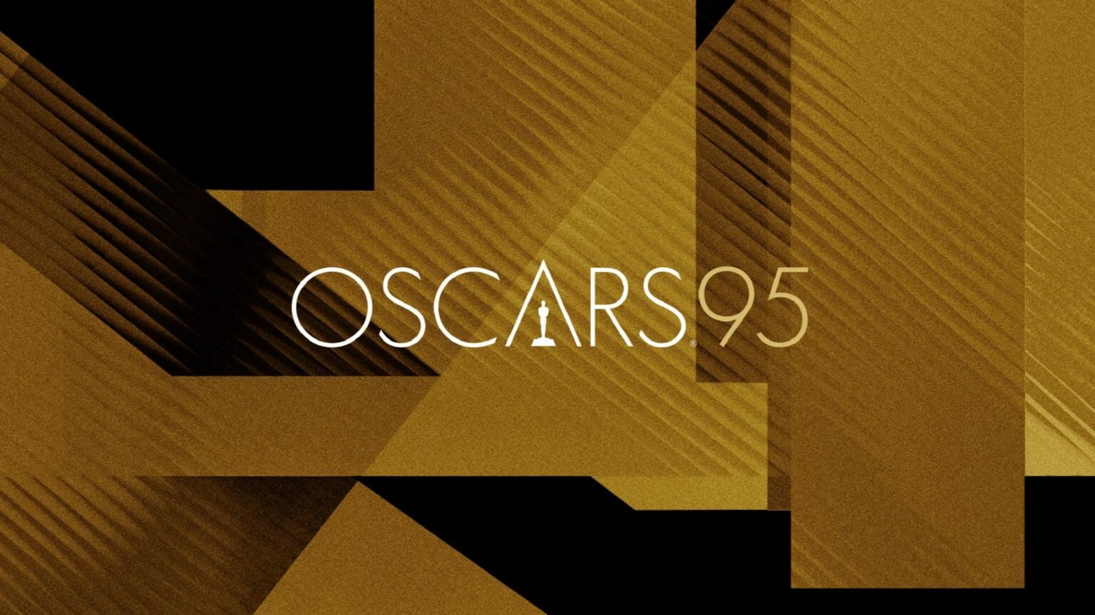 The official logo for the 95th Annual Academy Awards and official 2023 Oscar nominations list.