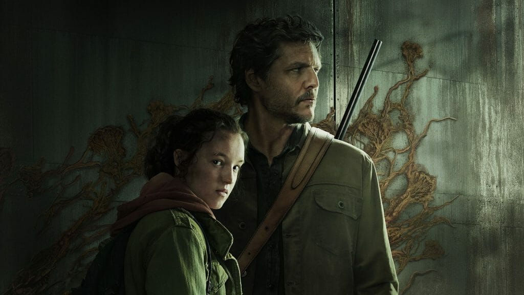 Pedro Pascal and Bella Ramsey star as Joel and Ellie on the official poster for THE LAST OF US series coming to HBO Max in January 2023.
