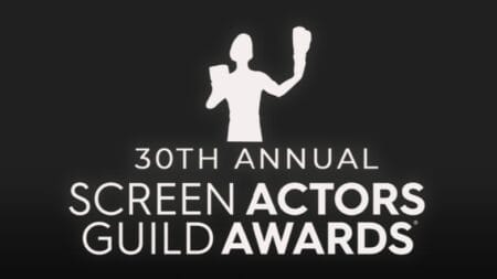 The official 2024 logo for the 30th Annual SAG Awards.