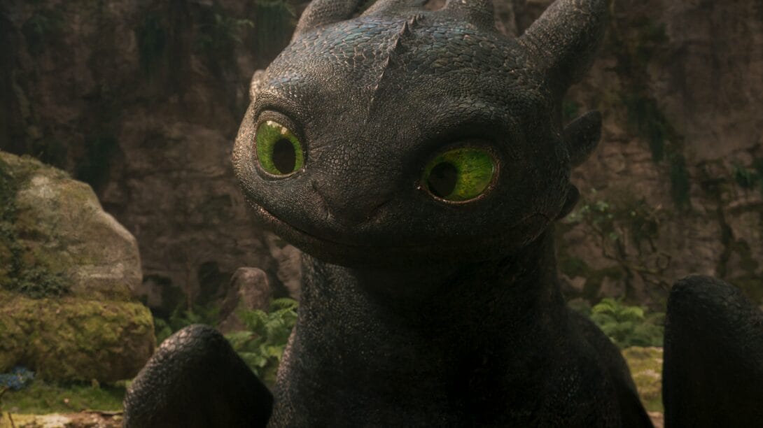 Poster Maxi Comment Dresser Votre Dragon - Krokmou En Action - 90x60 Cm - Papier Qualité - Décoration Cinéma