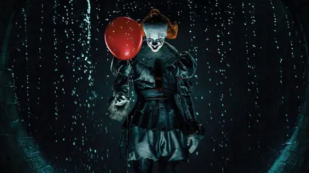 New Arrivals for HBO Max October 2025 The evil clown Pennywise gives a sinister smile as he stands in the middle of a watery sewer while holding a red balloon on the official poster for the horror prequel series IT: WELCOME TO DERRY, which is included in the HBO Max October 2025 list of new movies and TV shows.