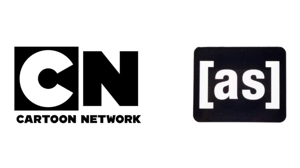 The official logos for the Cartoon Network and Adult Swim cable networks, which could both be shut down under the Netflix and Warner Bros. merger.