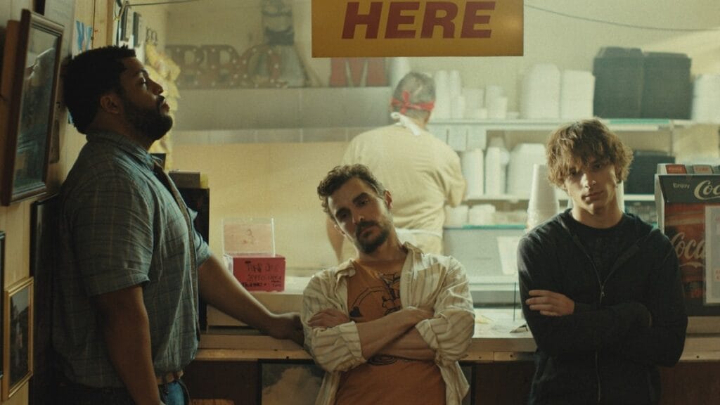 Dave Franco, O’Shea Jackson Jr., and Mason Thames star in THE SHITHEADS, a new dark comedy premiering at the 2026 Sundance Film Festival. 