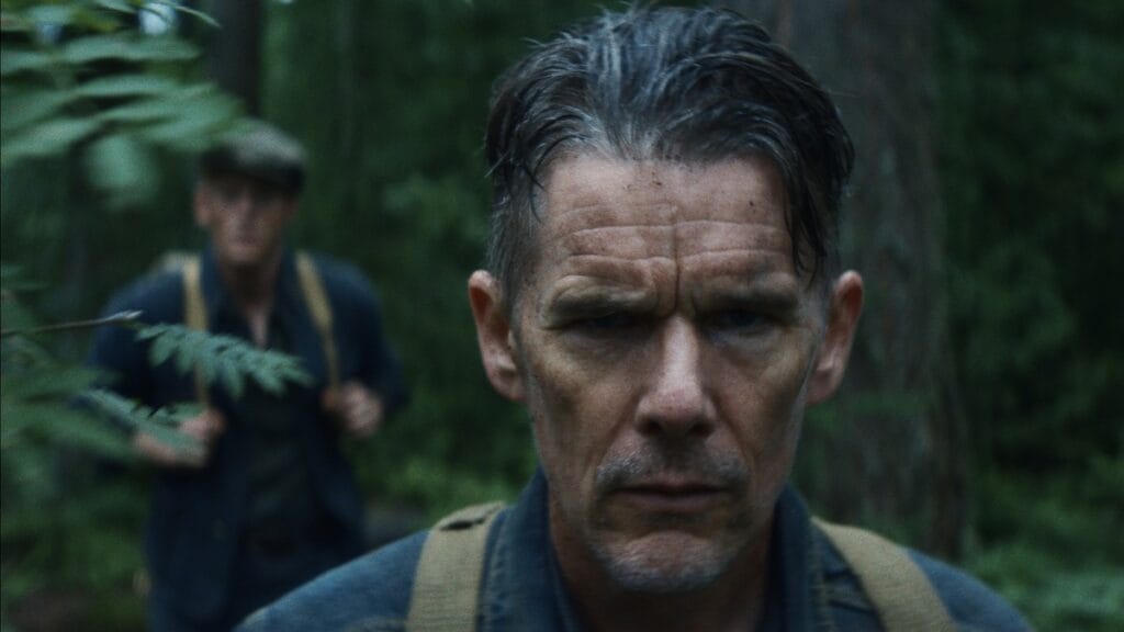 Ethan Hawke stars as prisoner turned gold rusher in the period piece thriller THE WEIGHT, premiering at Sundance 2026. 