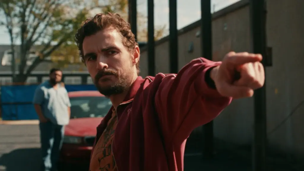 Dave Franco stars as a deadbeat loser in the new raunchy road trip comedy IDIOTS, written and directed by Macon Blair.