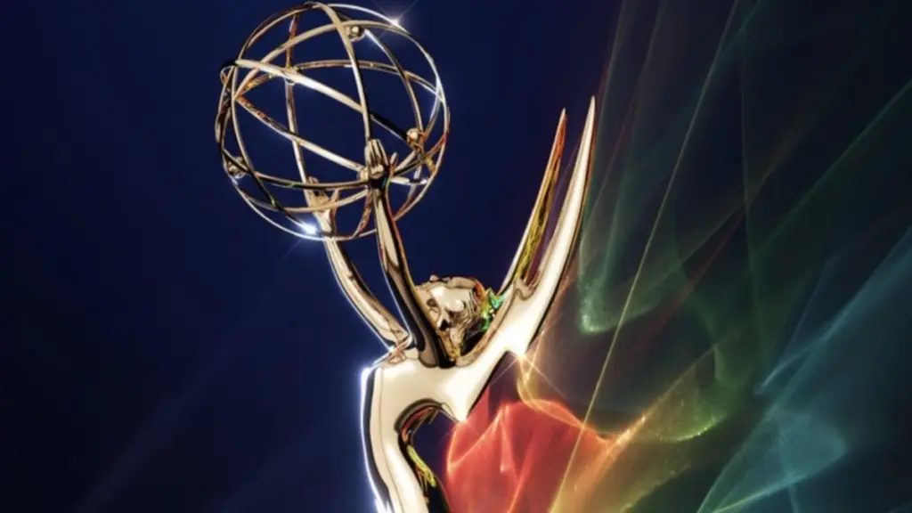 The official logo for the 2026 Emmys, showcasing the iconic golden statue given out to every winner in a colorful graphic.