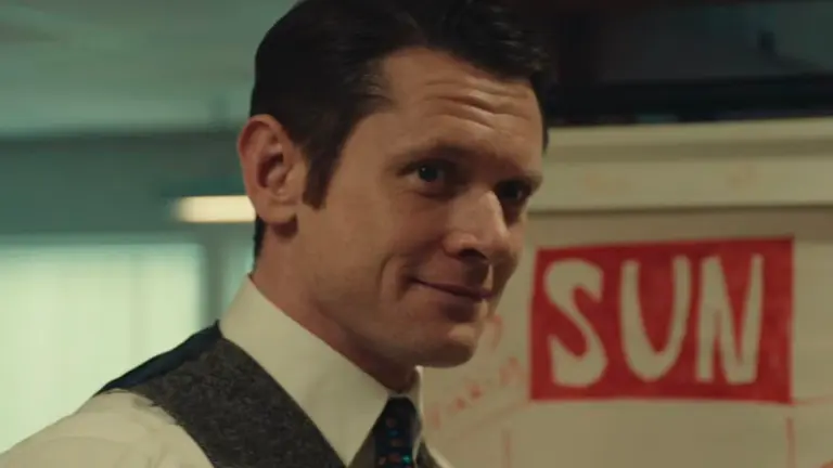 Jack O'Connell stars as head editor Larry Lamb in the newsroom of The Sun in INK directed by Danny Boyle.