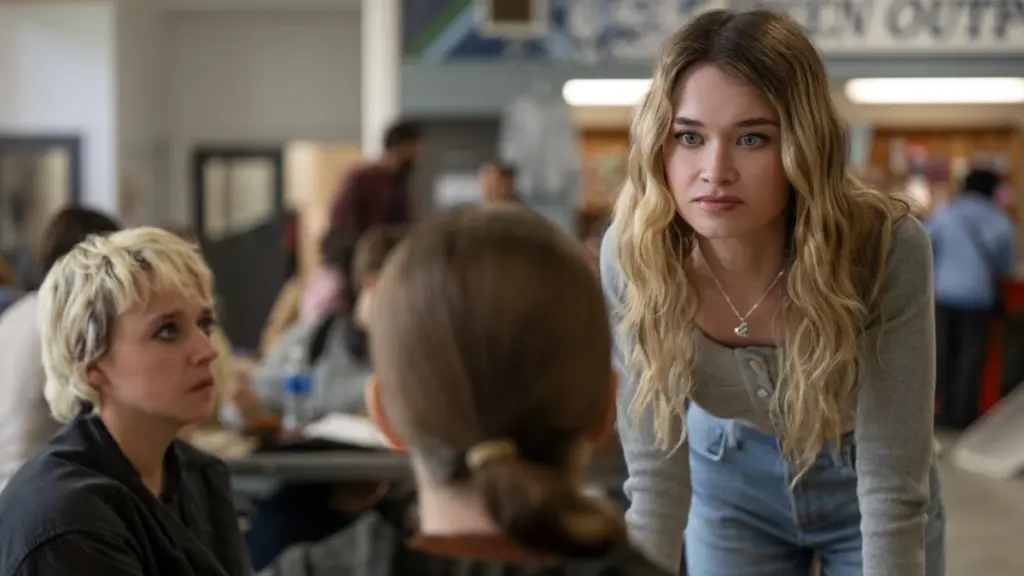 Alison Thornton stars as the high school bully ringleader Chris Hargensen in the CARRIE series on Prime Video.